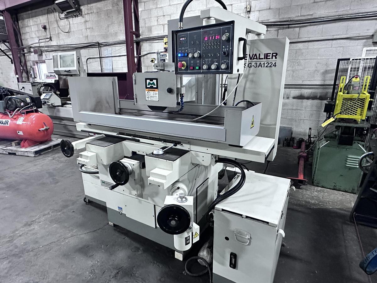 Used 12" X 24", CHEVALIER, FSG-3A1224, 2018, FULLY AUTOMATIC HYDRAULIC SURFACE GRINDER