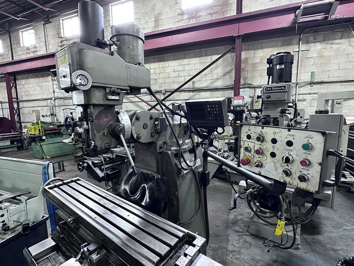 Used 10" X 51", FIRST, LC20-VSG, VERTICAL MILLING MACHINE