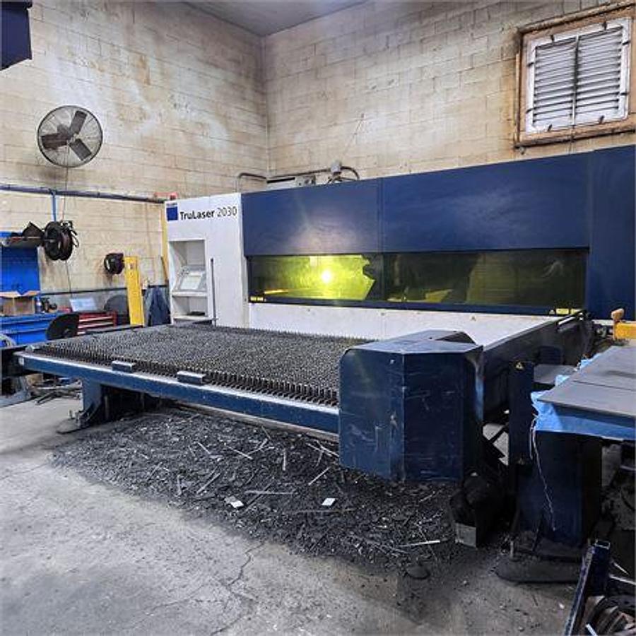 Used TRUMPF TruLaser 2030, 2017, FIBER LASER