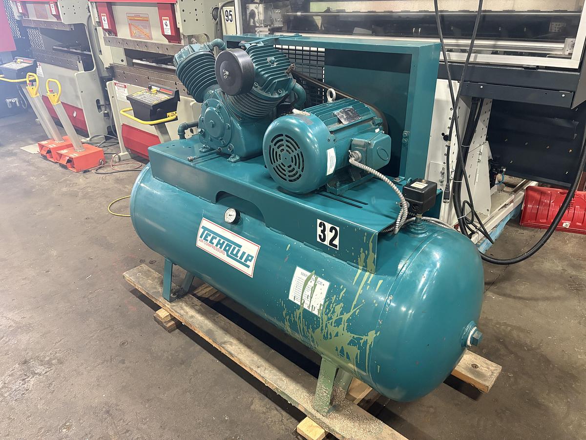 Used TECHQUIP, 10 HP AIR COMPRESSOR