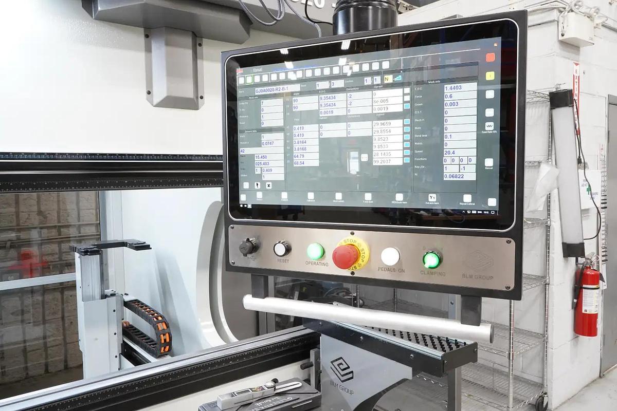 Used BLM 165 TON x 10' ELECTRIC CNC PRESS BRAKE  2021