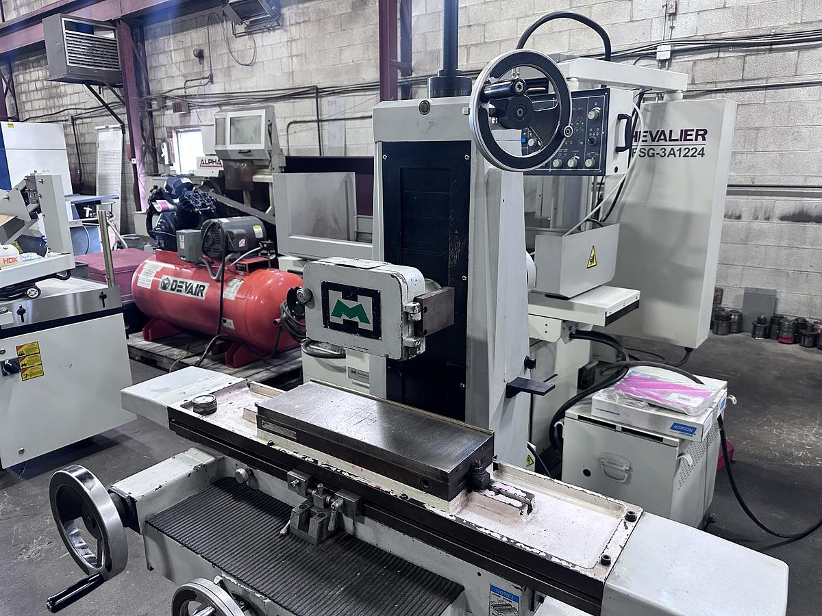 Used 6" X 18", CHEVALIER,  FSG-618M, 2014, MANUAL SURFACE GRINDER