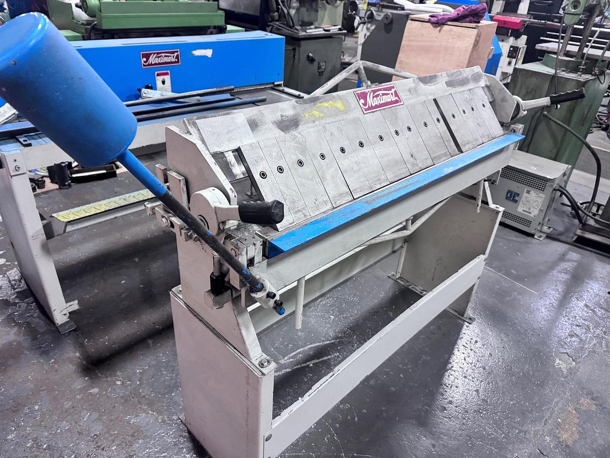 Used 16 GA. X 48" MAXIMART, BOX & PAN BRAKE
