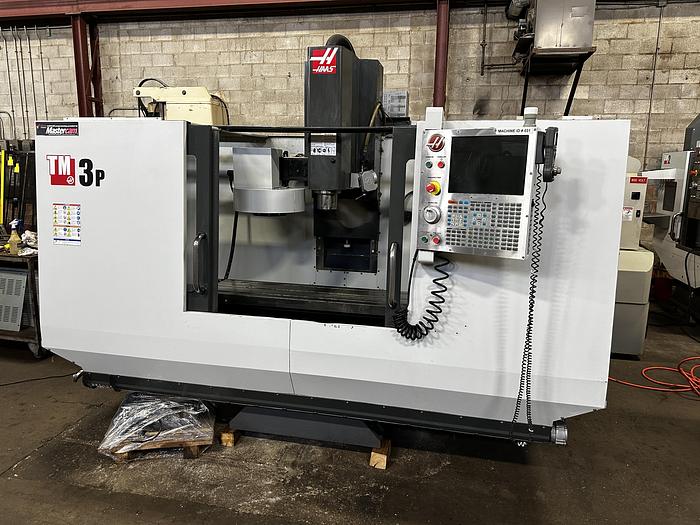 Used 40"X, 20"Y, 16"Z, HAAS, TM-3P, 2014, CNC VERTICAL MACHINING CENTER