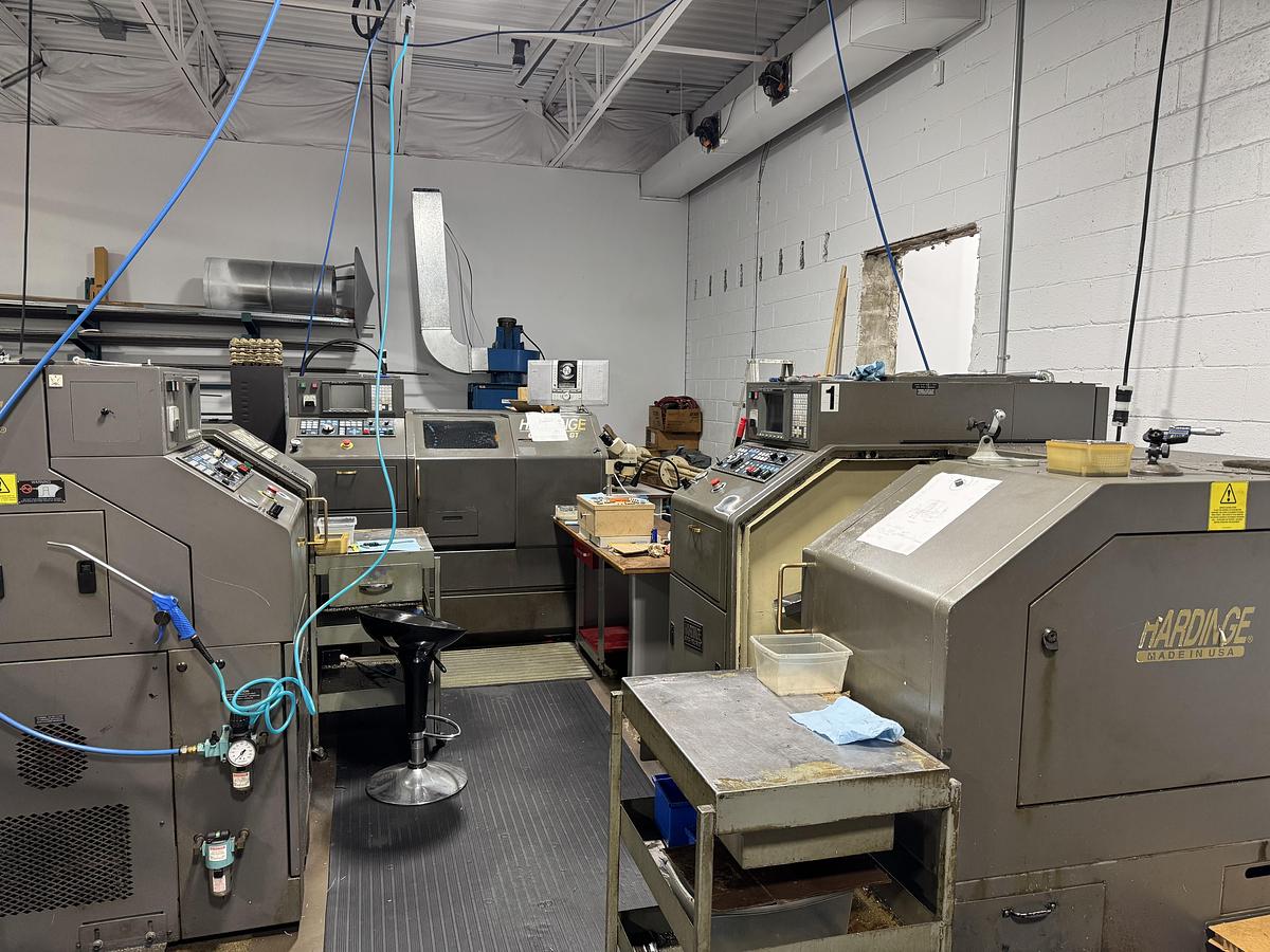 Used HARDINGE MODEL GT27SP - 4 MACHINES AVAILA AS PACKAGE