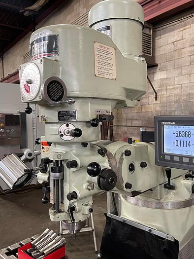 Used 9" X 42", FIRST, LC-1-1/2 VS, VERTICAL MILLING MACHINE