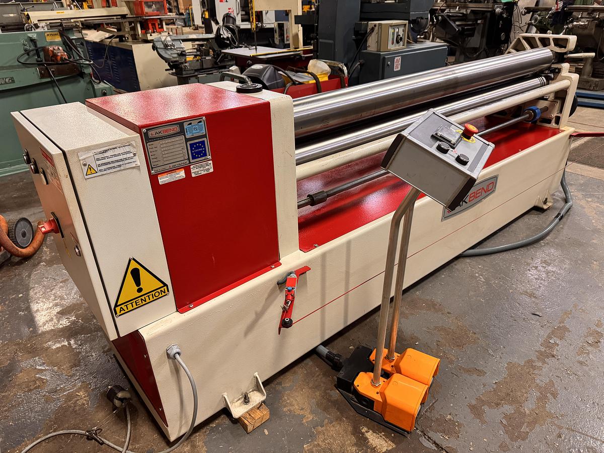 Used 5/32" X 80", AKBEND, HYDRAULIC, INITIAL PINCH PLATE ROLLS - 2015