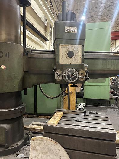 Used 7' ARM, NOVISA RADIAL ARM DRILL