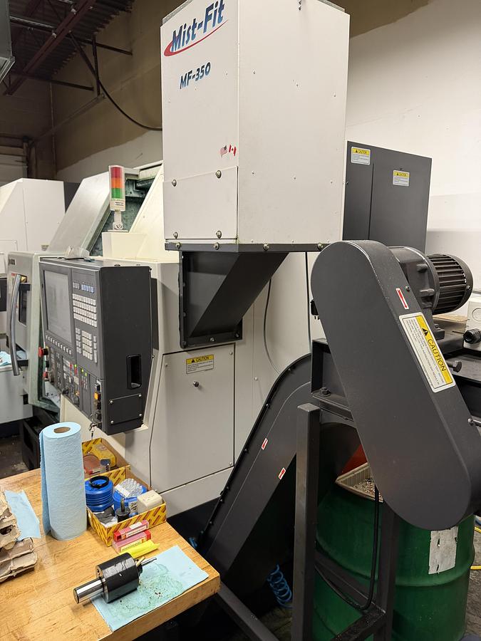 Used 2017 OKUMA GENOS L200E-MY-E, LIVE TOOL , Y AXIS CNC LATHE