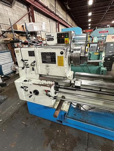 Used 28" X 60" TOS, 2005, HEAVY DUTY GAP BED LATHE
