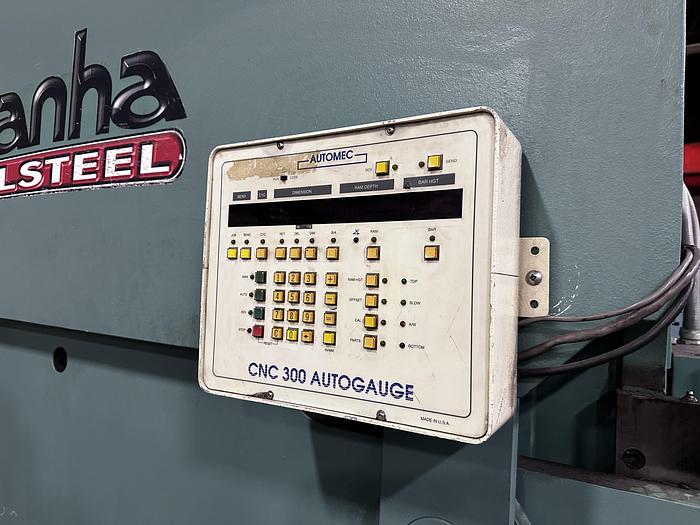 Used 65 TON X 8', PIRANHA / ALLSTEEL, CNC HYDRAULIC PRESS BRAKE