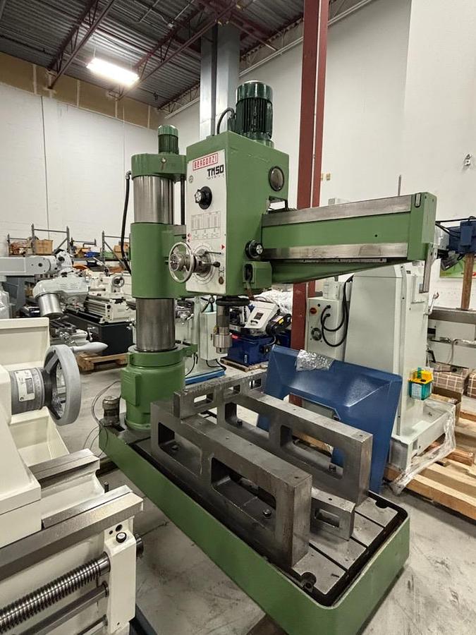 Used 5' ARM, BERGONZI, MODEL TM50/1600, RADIAL ARM DRILL