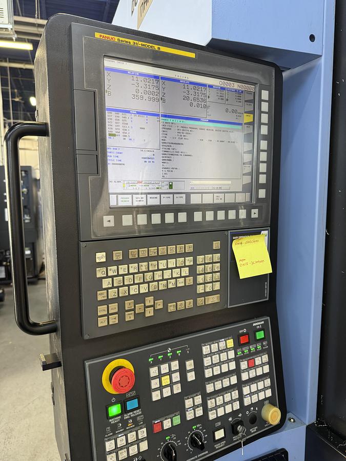 Used 2021 DOOSAN MODEL NHP 4000 HORIZONTAL MACHINING CENTER
