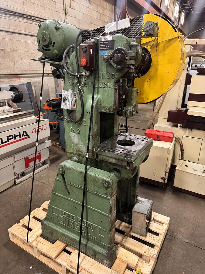 Used 15 TON, ROUSELLE, NO. 2, PUNCH PRESS