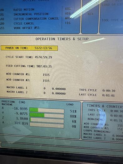 Used HAAS MODEL EC 300 HORIZONTAL MACHINING CENTER