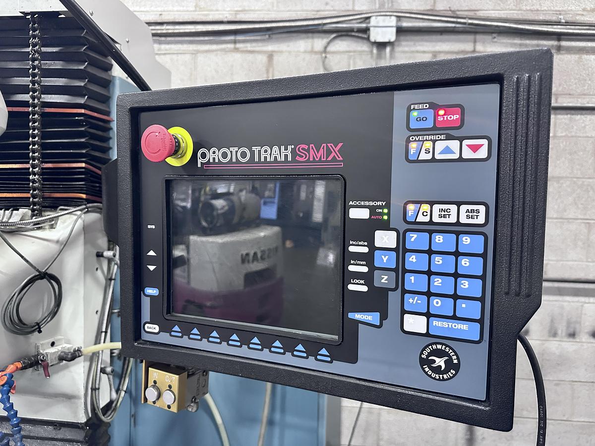 Used 12" X 50" TRAK, 2011, MODEL DPM-SX5P, 3-AXIS, CNC MILLING MACHINE