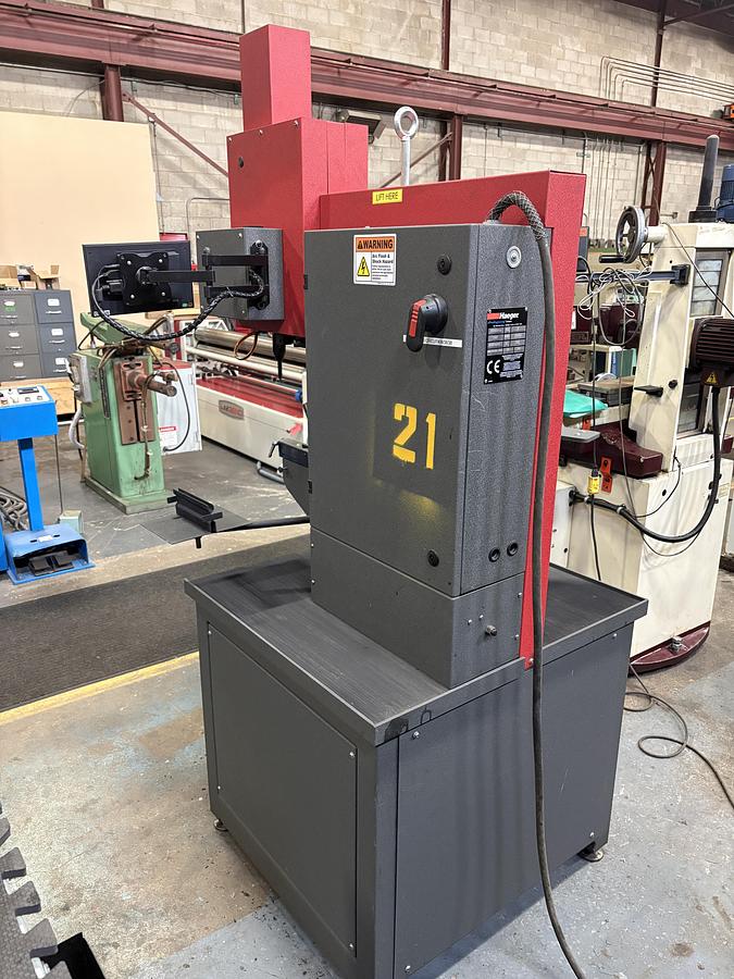 Used 2021, 6 TON HAEGER 618MSP-Le, HYDRAULIC INSERTION PRESS