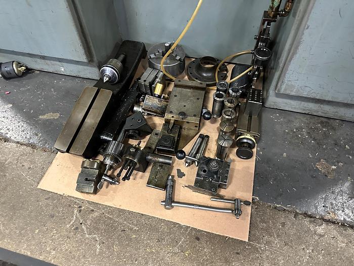 Used 11" X 18" HARDINGE, MODEL TFB-H, SUPER PRECISION TOOLROOM LATHE