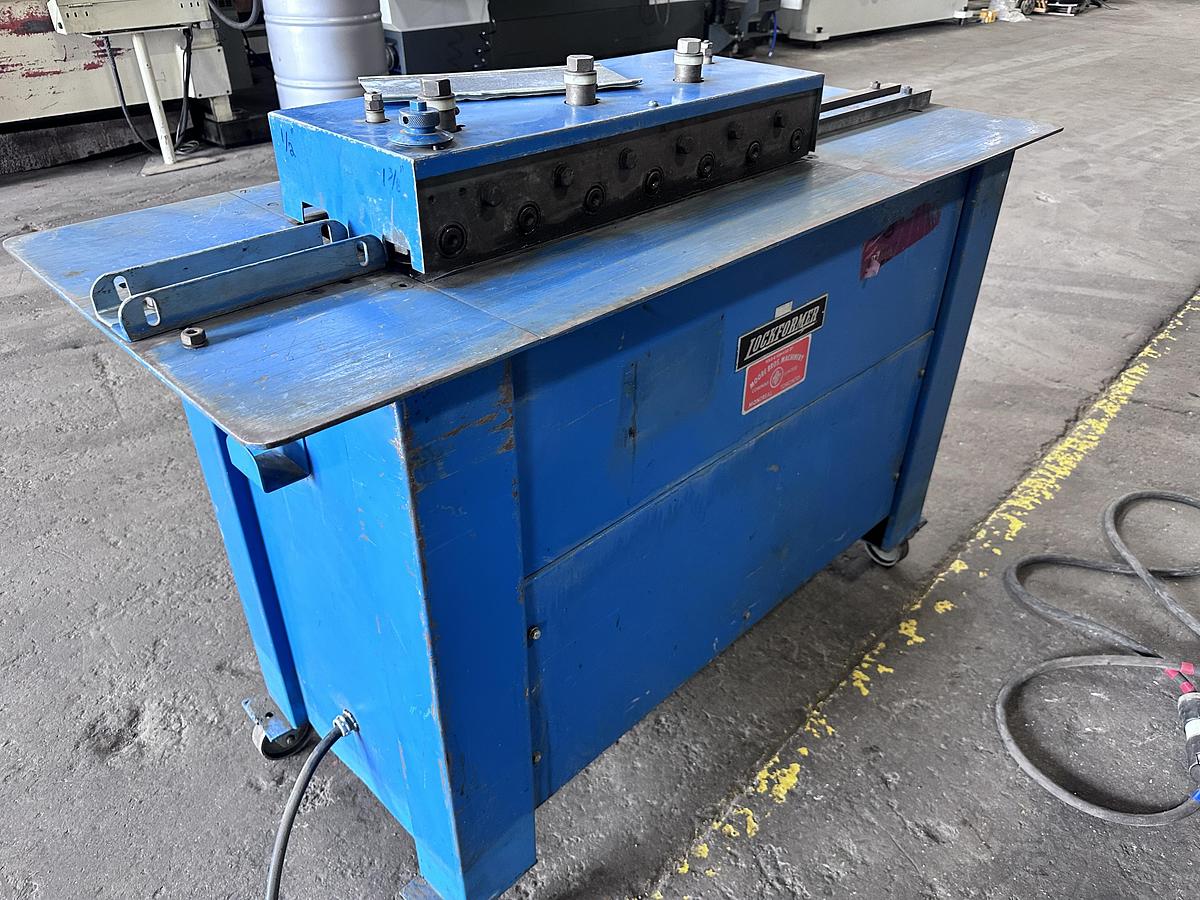 Used LOCKFORMER, 14 GAUGE PITTSBURGH, 7-STATION ROLLFORMER