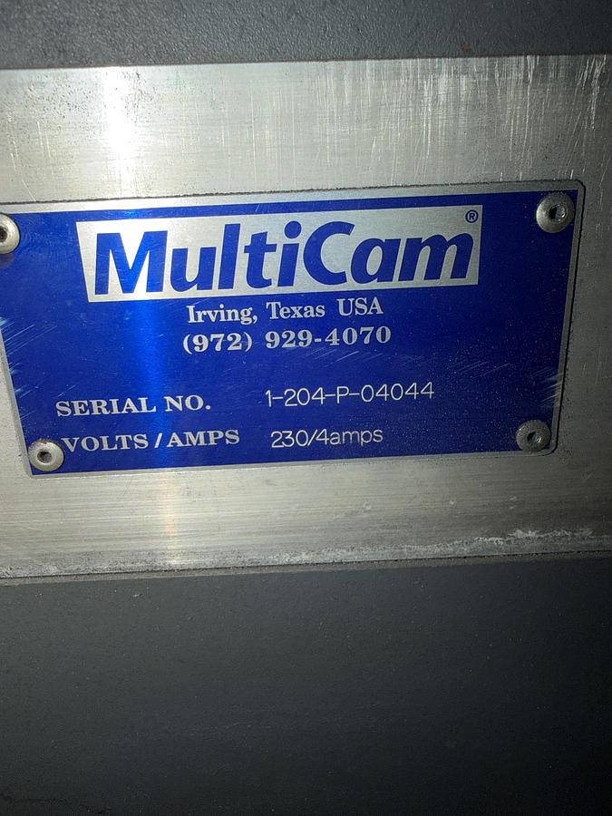 Used MULTICAM 5' X 10 PLASMA MACHINE W/ HYPERTHERM POWERMAX 
