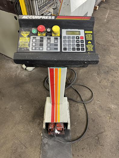 Used ACCURPRESS 12' x 100 TON CNC PRESS BRAKE MODEL 710012