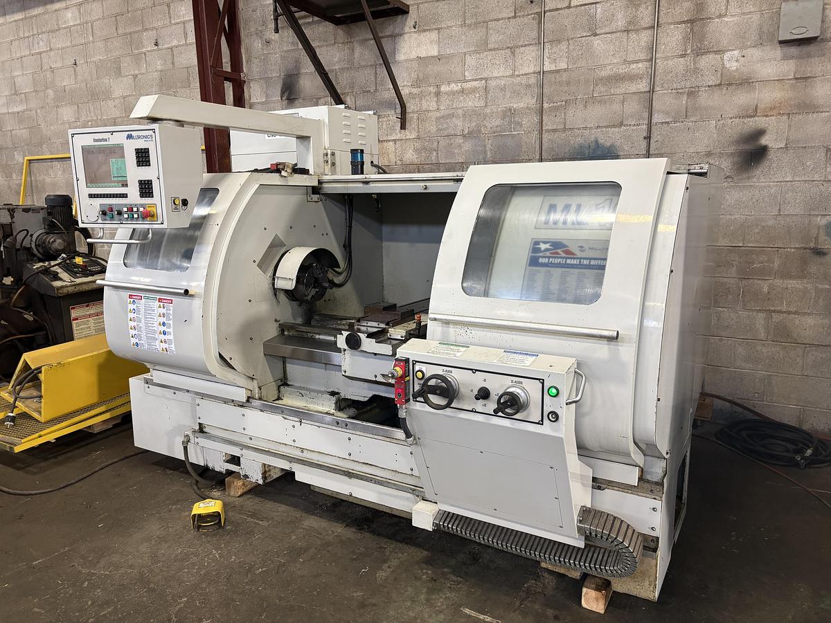 Used MILTRONICS ML-16, 2007, CNC TEACH LATHE