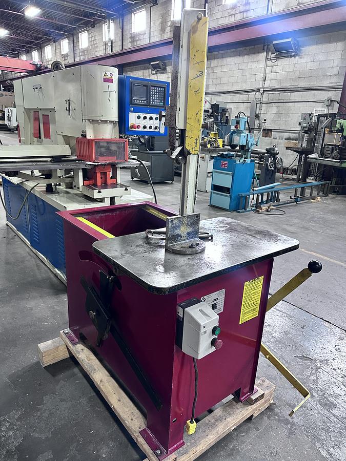 Used BAXTER VERTICUT, MODEL 115C, 2019, ROLL-IN VERTICAL BANDSAW