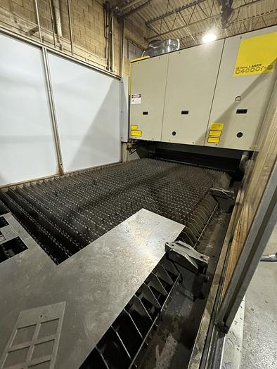 Used 2007 STRIPPIT/LVD 5' X 10' 4000 WATT CO2 LASER WITH LOAD/UNLOAD SYSTEM