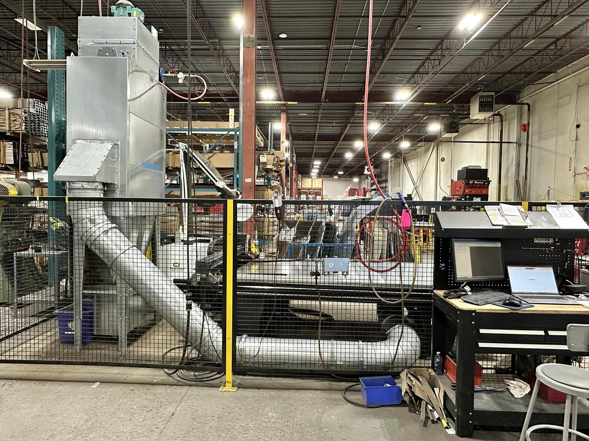 Used 5' X 10' MULTICAM, 2021, CNC PLASMA CUTTER