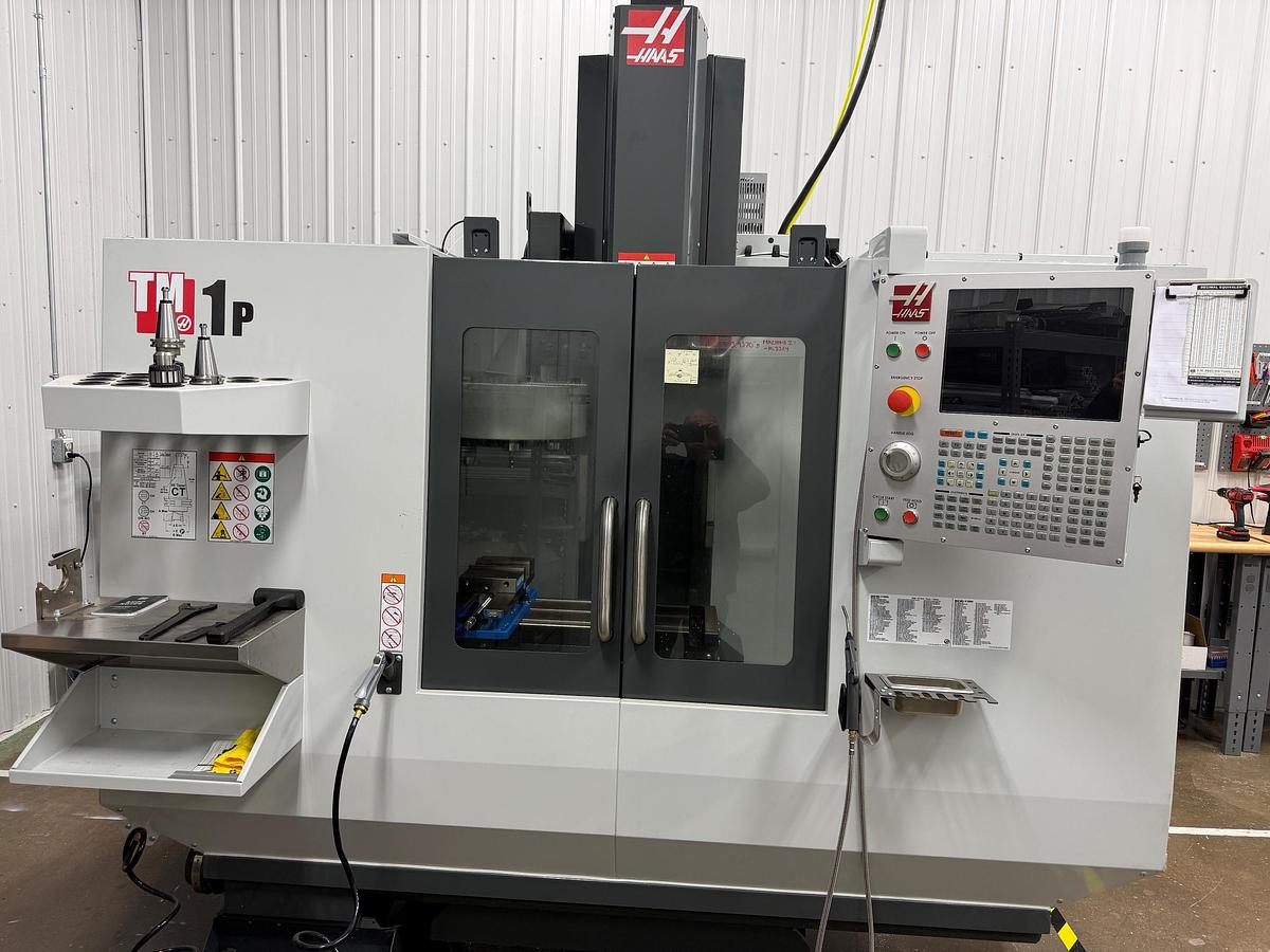 Used 30"X, 16"Y, 16"Z, HAAS, TM-1P, 2020, CNC VERTICAL TOOLROOM MILL