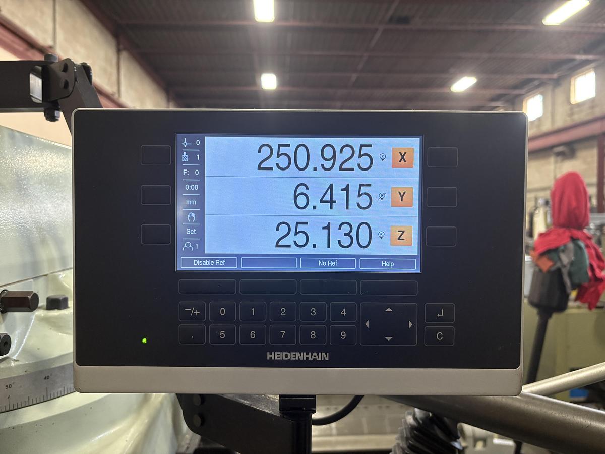 Used 10" x 50", FIRST, 2018, LC-185VS-B, VARIABLE SPEED VERTICAL MILLING MACHINE