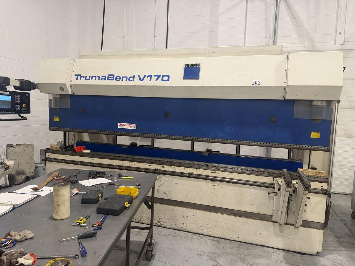 Used 2000 TRUMPF TRUMABEND V170