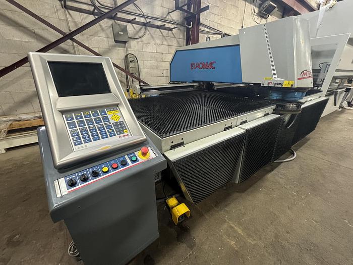 Used 2005 EUROMAC MTX-INDEX 33 TON CNC PUNCH