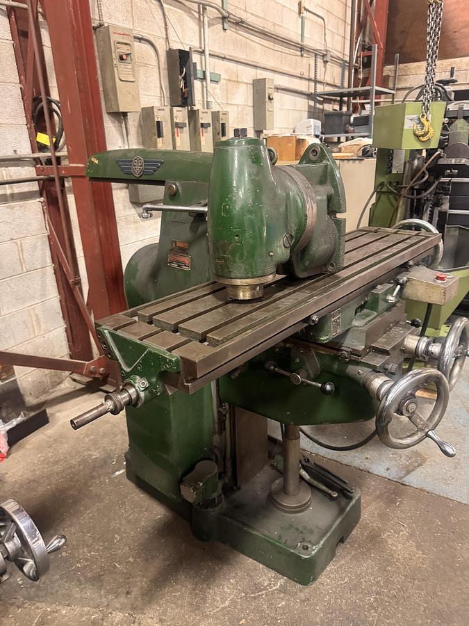 Used 12" x 51" VILH PEDERSEN, UNIVERSAL TOOLROOM MILL