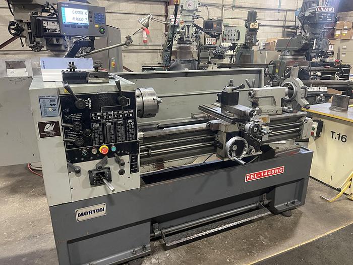Used 14" X 40" MORTON, TOOLROOM LATHE