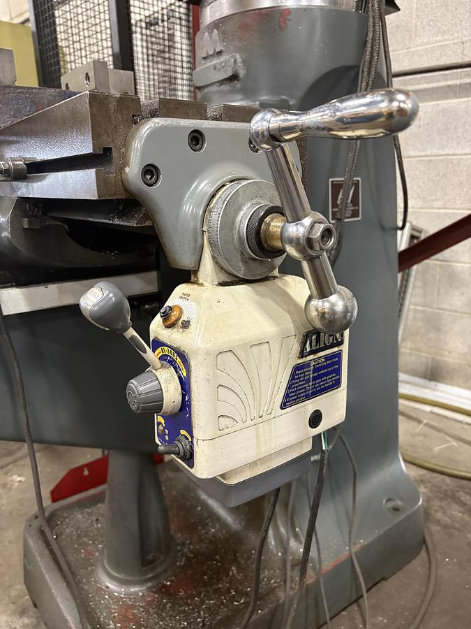 Used 9" X 49", MAXIMART, NO. 2VS, VERTICAL MILLING MACHINE