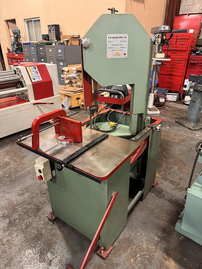 Used ER MAIER, KM1012, ROLL-IN BANDSAW