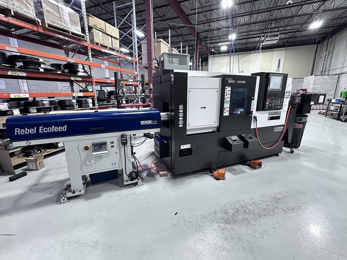 Used HYUNDAI WIA, MODEL SE2200LSY, 2023, CNC LATHE