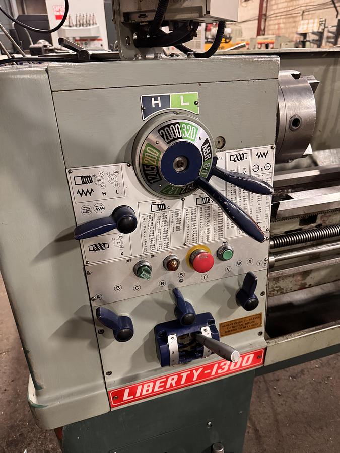 Used 13" X 40", LIBERTY, TOOLROM LATHE