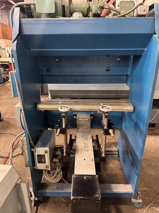 Used 20 TON X 4', ALLSTEEL, MODEL, 20-4, HYDRAULIC PRESS BRAKE