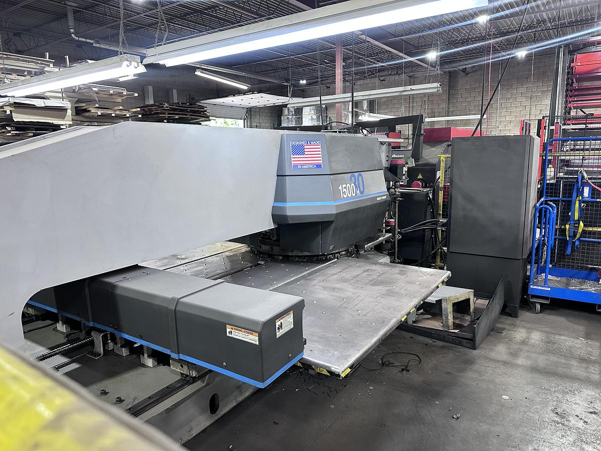 Used 33 TON, STRIPPIT, MODEL 1500H-30, CNC TURRET PUNCH