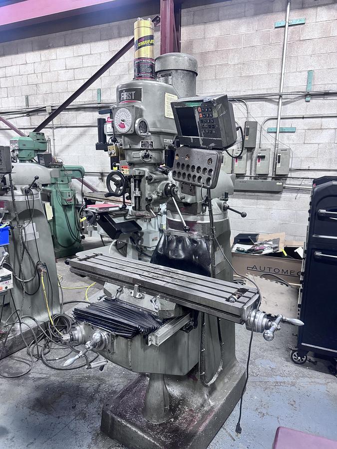Used 9" X 42", FIRST,  LC-1-1/2VS, VERTICAL MILLING MACHINE