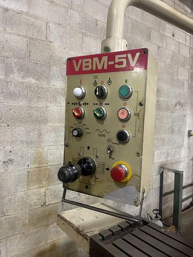 Used 19" x 86" FORTWORTH, BED TYPE VERTICAL MILLING MACHINE