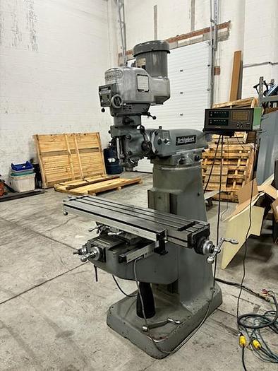 Used 9" X 49" BRIDGEPORT VERTICAL MILLING MACHINE