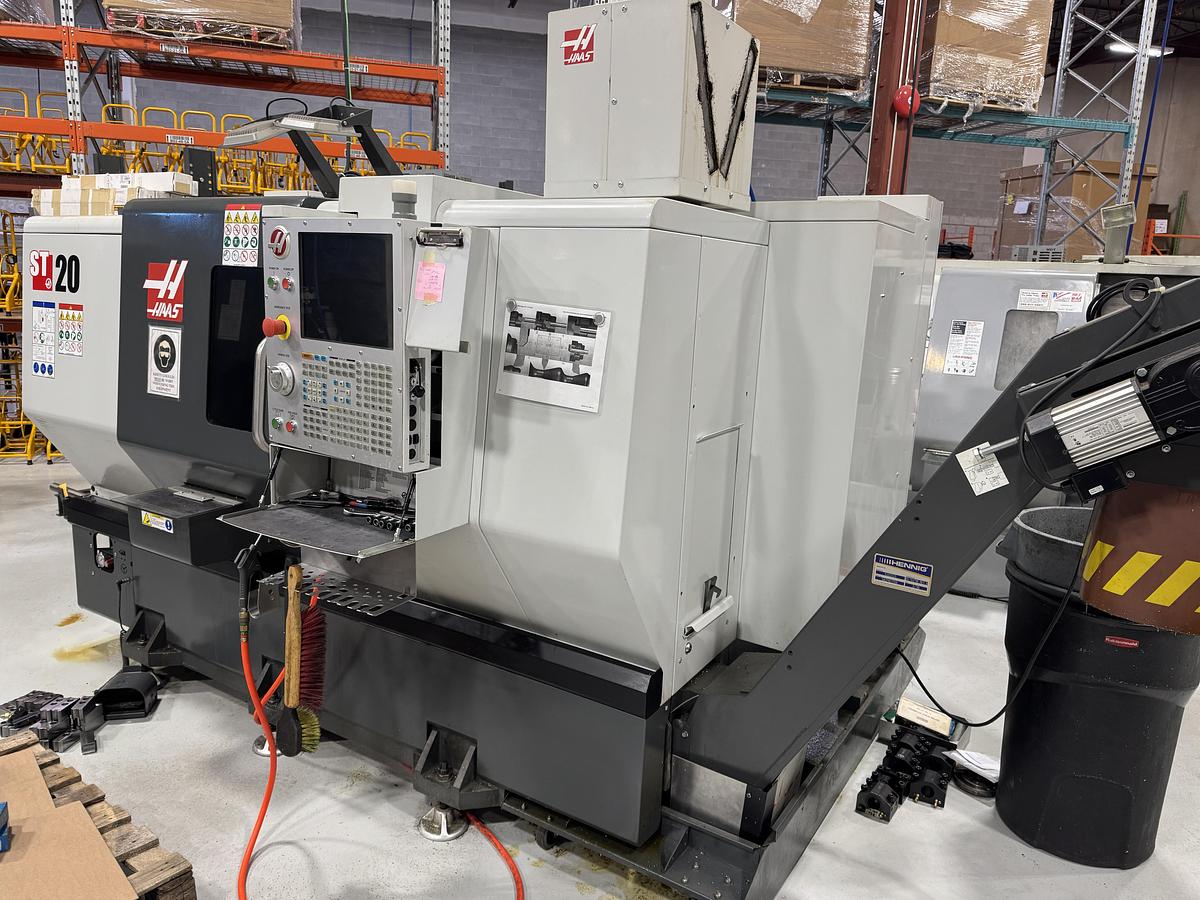 Used HASS, MODEL ST-20, CNC LATHE, 2018