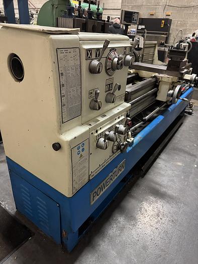 Used 20" X 80", POWERTURN, ENGINE LATHE