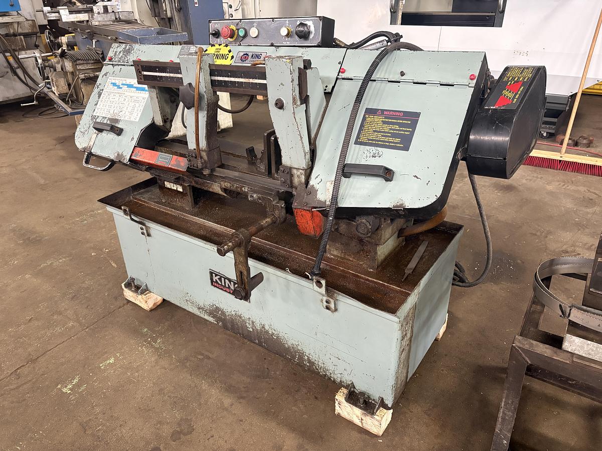 Used KING INDUSTRIAL, KC-225, HORIZONTAL BAND SAW