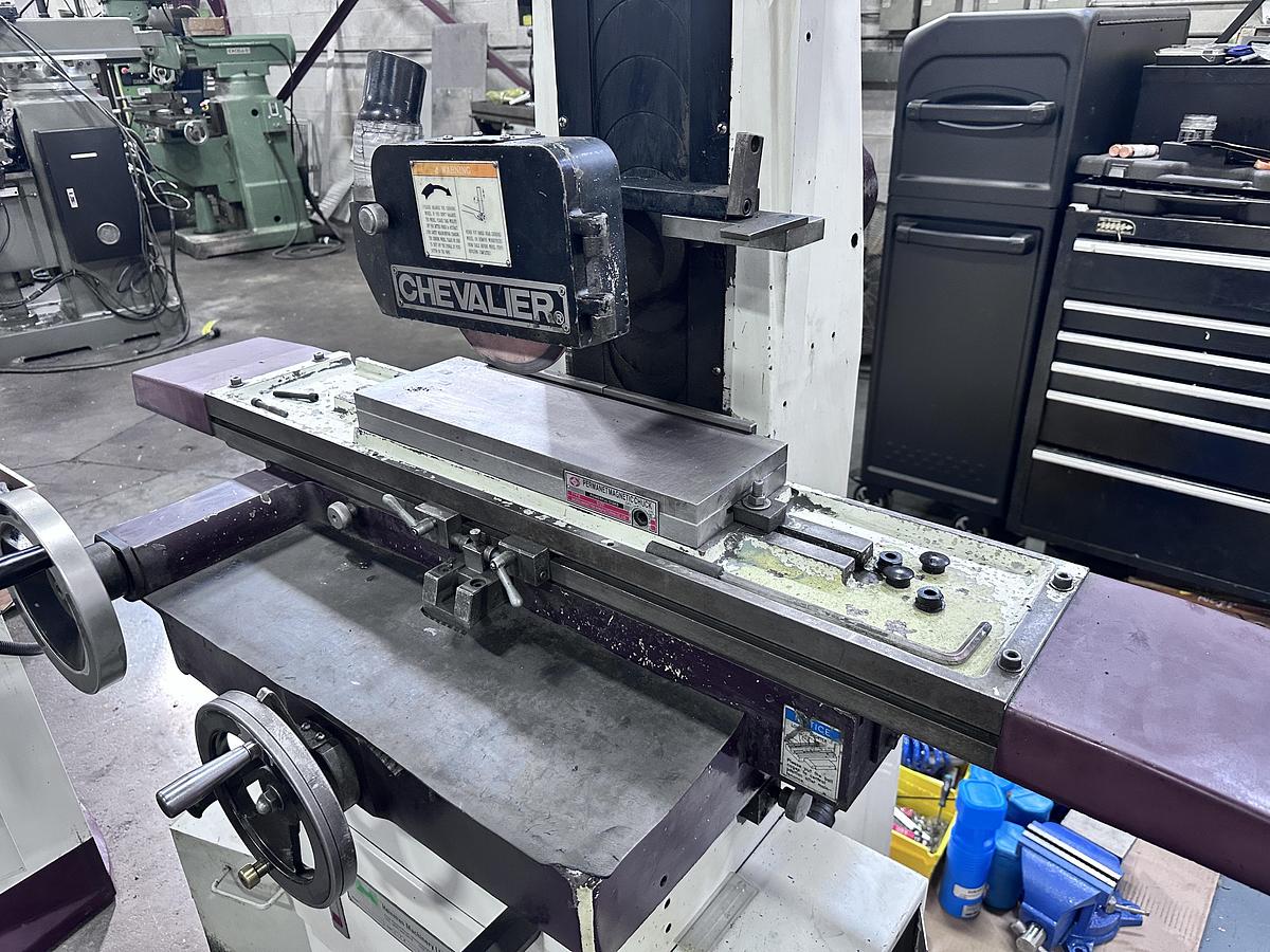 Used 6" X 18", CHEVALIER ,FSG-618M, MANUAL SURFACE GRINDER