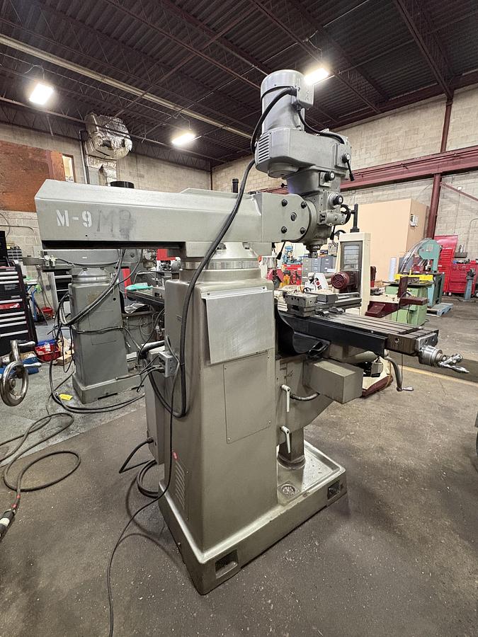 Used 10" x 50", FIRST, LC-185VSX-B, VERTICAL MILLING MACHINE