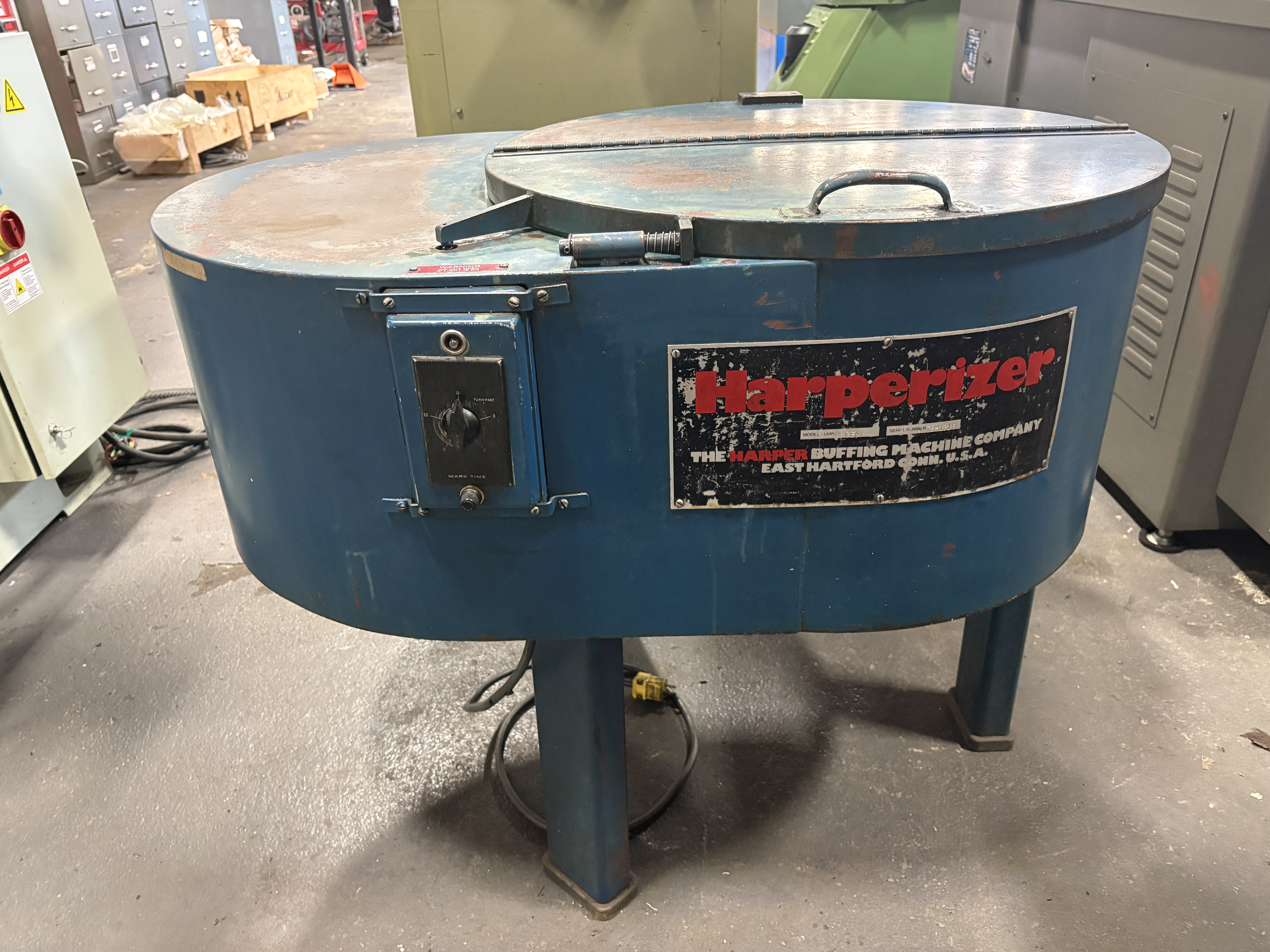 Used HARPERIZER, GEM, STANDARD SURFACE FINISHING MACHINE